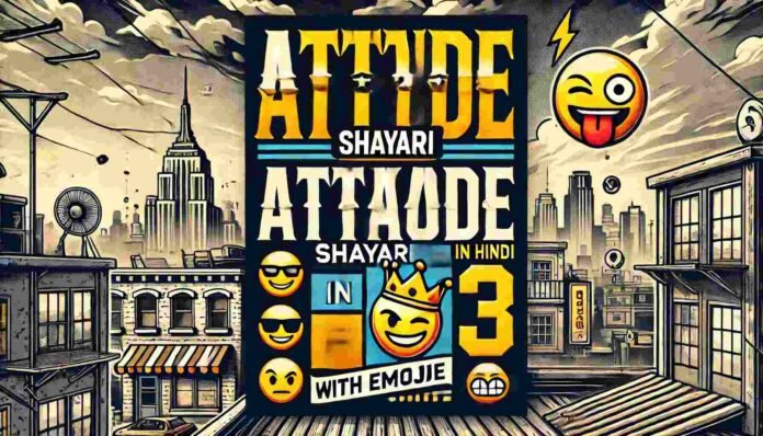 Attitude Status in Hindi with Emojis